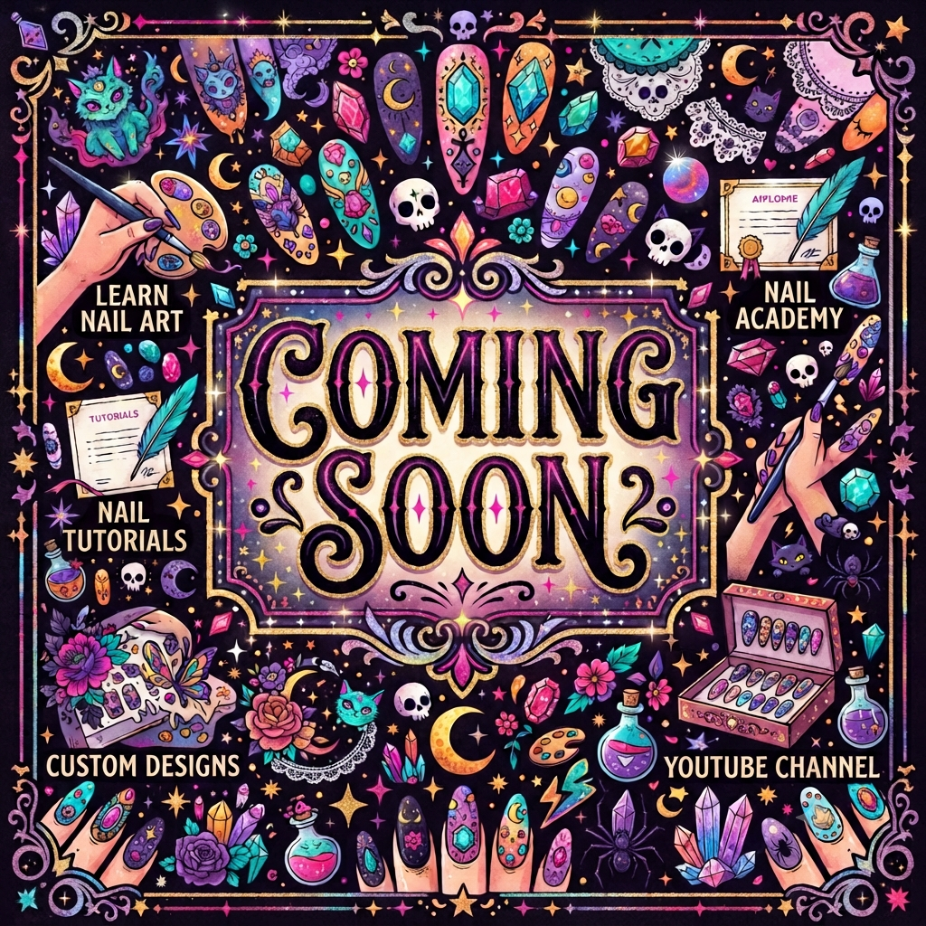 COMING SOON-A range of nails, tutorials, Nail art & more